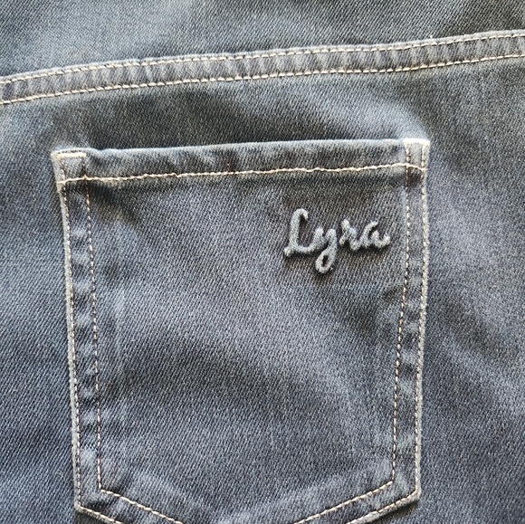 Lyra Women's Blue Jeggings - Picture 3 of 8